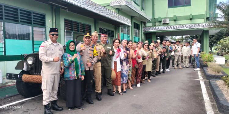 Korem 022/Pantai Timur ikuti Karnaval Memperingati Hari Pahlawan