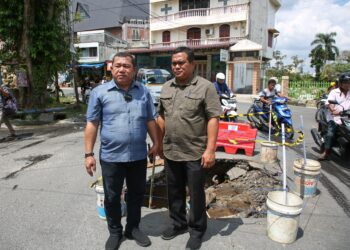 Jalan Rusak di Jalan Sibolga Segera Diperbaiki