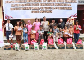 Kapolres Simalungun Resmikan Ruangan Wiratama Bhayangkara