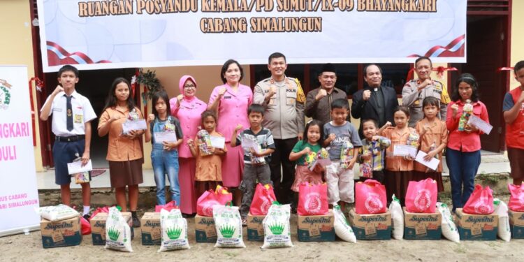 Kapolres Simalungun Resmikan Ruangan Wiratama Bhayangkara