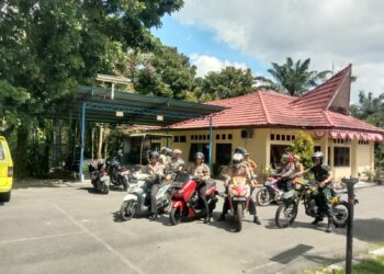 Polsek Siantar Martoba Patroli Gabungan Tiga Pilar
