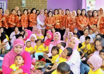 Dharma Wanita dan PKK Simalungun Kunjungi Rumah Ramah Anak Berkebutuhan Khusus