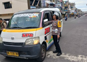 Sat Lantas Polres Pematang Siantar Imbau Tertib Berlalulintas