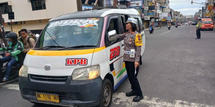 Sat Lantas Polres Pematang Siantar Imbau Tertib Berlalulintas