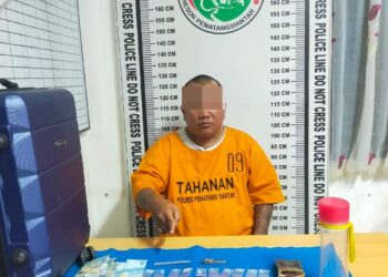 Johan Firnando Silalahi Diciduk, BB 40 Paket Sabu