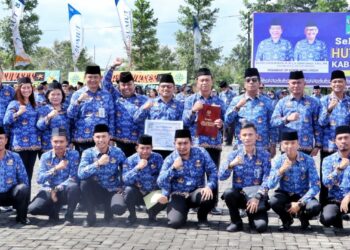 30 PNS Terima Penghargaan pada HUT Korpri Ke-52 di Simalungun 