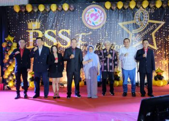 Malam Amal dan Gala Dinner Menyambut Hari Ulang Tahun ke-9 BSS Foundation, di Aula Yayasan Perguruan Sultan Agung, Jalan Surabaya Pematang Siantar, Minggu (29/10/2023)