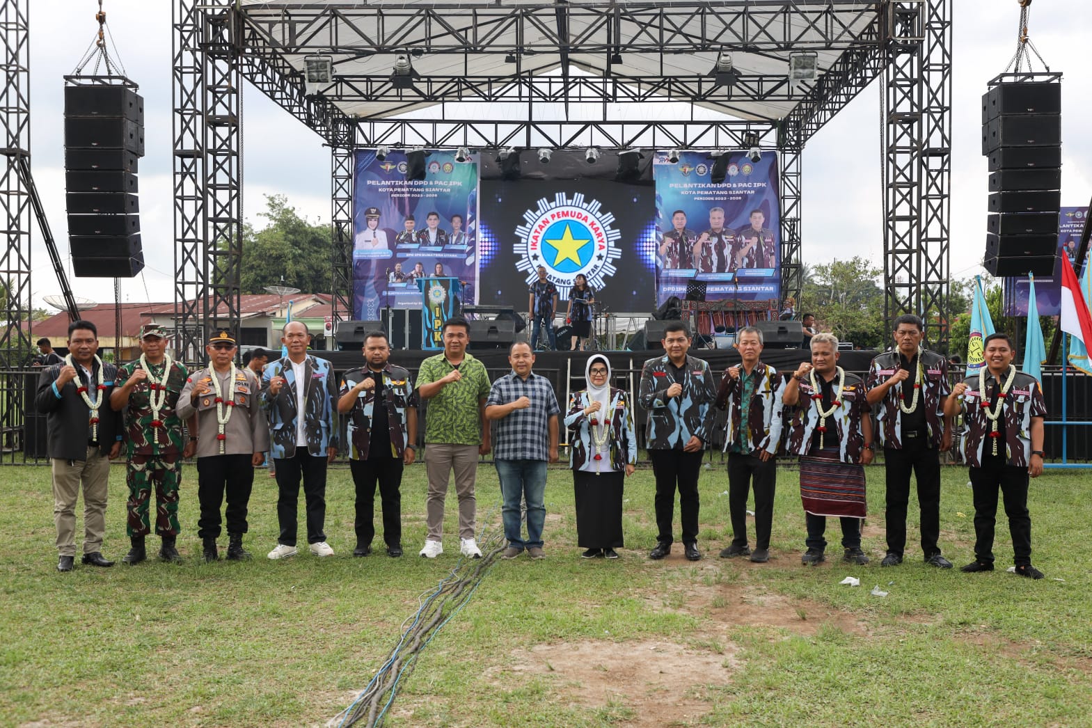 Rony Simbolon Dilantik jadi Ketua DPD Ikatan Pemuda Karya Kota Pematang Siantar