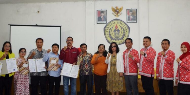 Universitas Simalungun Teken MoU dengan Dinas Arsip dan Perpustakaan Kota Pematang Siantar