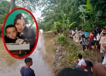 Bocah 5 Tahun Hanyut Terseret Sungai Titi Payung
