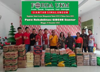 Forda UKM Siantar Simalungun Berbagi Kasih di Rehabilitasi Gideon