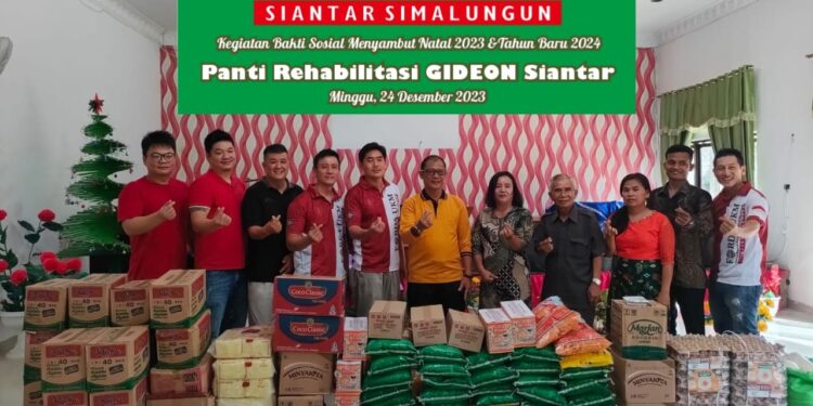 Forda UKM Siantar Simalungun Berbagi Kasih di Rehabilitasi Gideon