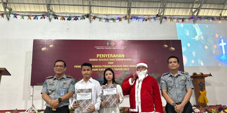 Momen Natal, 301 Narapidana di Lapas Kelas II A Pematang Siantar Dapat Remisi, 3 Langsung Bebas