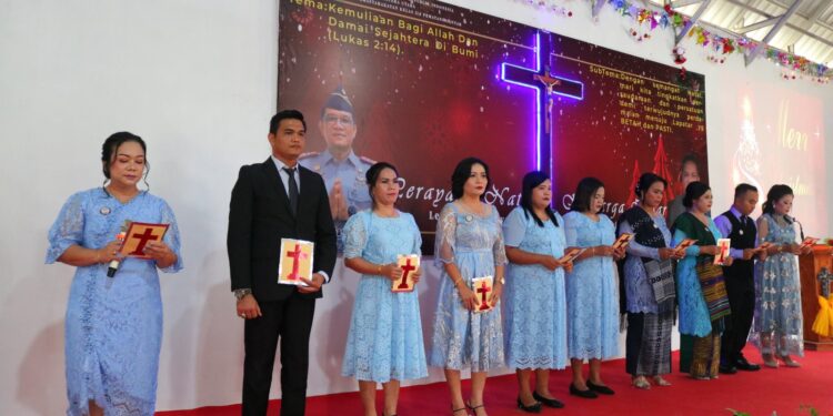 Lapas Kelas II A Pematang Siantar Gelar Perayaan Natal Bersama WBP dan Keluarga