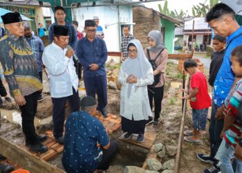 Peletakan Batu Pertama Pembangunan Musholla Al Hidayah Siantar Sitalasari