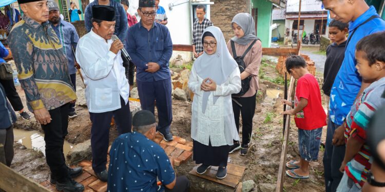 Peletakan Batu Pertama Pembangunan Musholla Al Hidayah Siantar Sitalasari