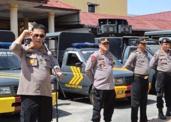 Tim Asistensi Tekinfo Div Tik Polri  Kunjungan  di Pematang Siantar