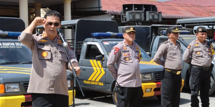 Tim Asistensi Tekinfo Div Tik Polri  Kunjungan  di Pematang Siantar