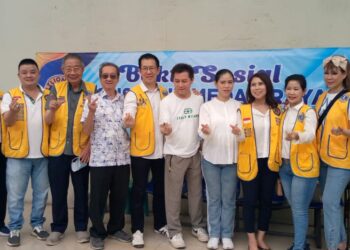 Jelang Nataru, Lions Club Medan Raya Bersama Dua Caleg Baksos di Medan Polonia