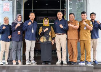 GM Regional Enterprise dan Government Service Reg I PT Telkom Indonesia Audiensi ke Wali Kota  Pematang Siantar