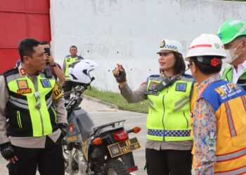 Kapolres Pematang Siantar Cek Kesiapan POS PAM dan POS YAN OPS LILIN TOBA 2023