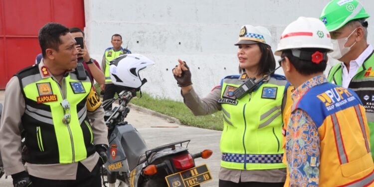 Kapolres Pematang Siantar Cek Kesiapan POS PAM dan POS YAN OPS LILIN TOBA 2023