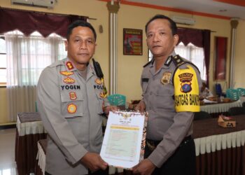 Kapolres Pematang Siantar Buka Sosialisasi Dipa, Penandatanganan Pakta Integritas dan Penyerahan Rendisgar TA 2024