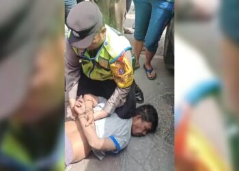 Polres Pematang Siantar Ciduk Penyalah Guna Narkoba di Jalan Pattimura