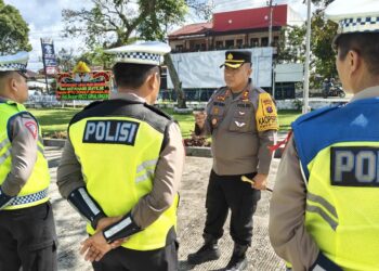 Kapolres Simalungun AKBP Choky Sentosa Meliala Tekankan Disiplin dan Pelayanan Prima Sat Lantas