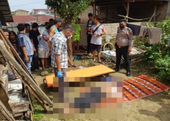 Hendri Sihombing Tewas di Samping Rumah