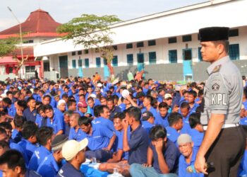 Lapas Kelas II A Pematangsiantar Gelar Syukuran Awal Tahun bersama WBP