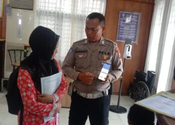 Sat Lantas Polres Pematang Siantar Sosialisasi Pembayaran Pajak Melalui E-Signal