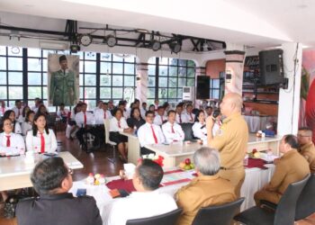 Bupati Taput Hadiri Ramah Tamah dengan Pegawai BUMD Kabupaten Tapanuli Utara