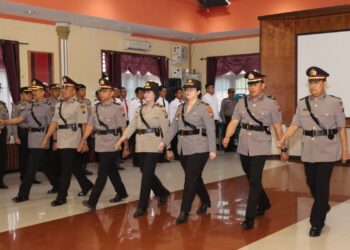 Rotasi Jabatan di Polres Pematang Siantar, AKP Relina Lumban Gaol Kapolsek Siantar Marihat, Kasat Lantas AKP Gabriela Gultom