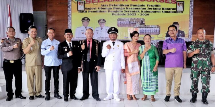Wakil Bupati Simalungun Lantik Pangulu Antar Waktu Sisa Jabatan Periode 2019-2025