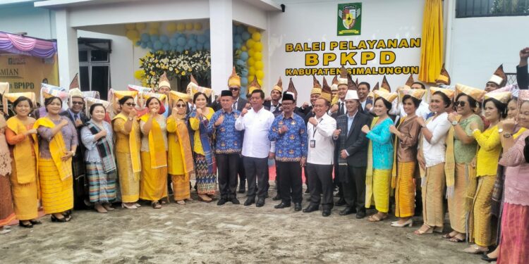 Balei Pelayanan Badan Pengelola Keuangan dan Pendapatan Daerah Simalungun Diresmikan