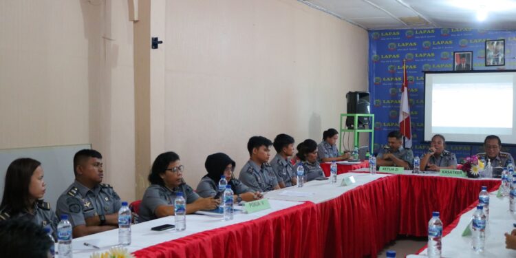 Menuju WBK 2024, Lapas Kelas IIA Pematangsiantar Bahas Persiapan dan Kesiapan Pembangunan ZI