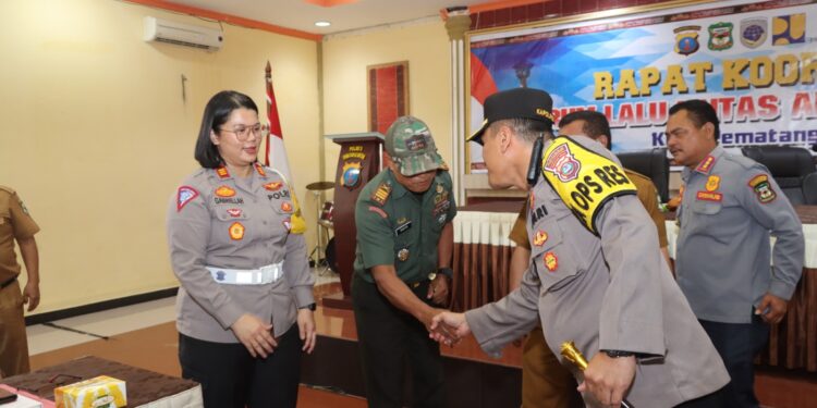Kapolres Pematangsiantar Pimpin Rakor Forum Lalulintas Angkutan Jalan Tentang Rencana Umum Nasional
