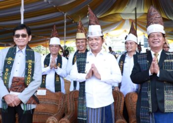 Bupati dan Wakil Bupati Simalungun Dampingi Pj Gubsu Resmikan RSUD Tn Rondahaim Saragih