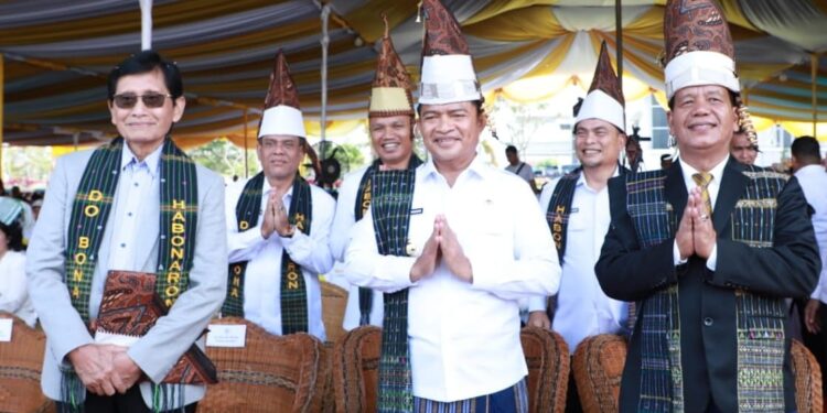 Bupati dan Wakil Bupati Simalungun Dampingi Pj Gubsu Resmikan RSUD Tn Rondahaim Saragih