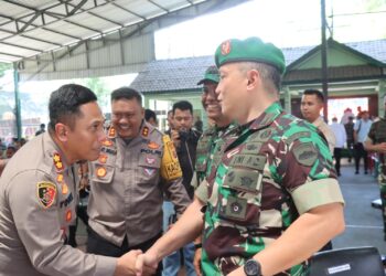 Kapolres Pematangsiantar Hadiri Syukuran Peringatan HUT ke 74 Rindam 1/ Bukit Barisan