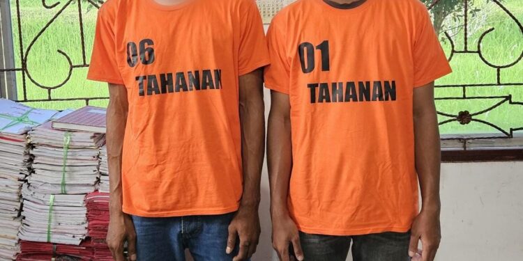 Dua Pemuda Ditangkap Sat Narkoba Polres Simalungun Dalam Penggerebekan Gubuk di Ujung Padang