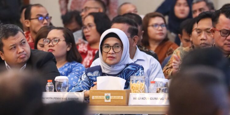 Wali Kota Pematangsiantar dr Susanti Dewayani SpA Hadiri High Level Meeting Tim Pengendali Inflasi Daerah Sumatera Utara