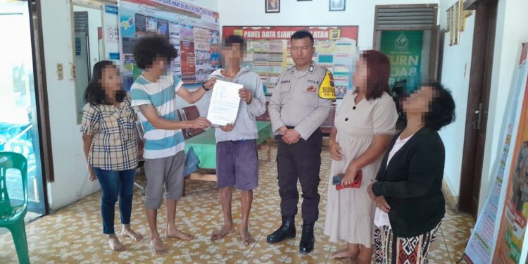 Polsek Siantar Selatan Selesaikan Kasus Pencurian dengan Mediasi
