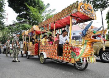 Satpol PP Kota Pematangsiantar bersama Instansi Terkait Melakukan Sosialisasi, Penindakan, dan Penataan Odong-odong