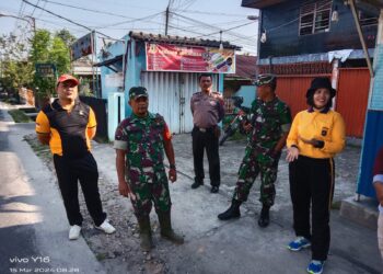 Kapolsek Siantar Marihat Bersama Forkopimca Gotong Royong di Bulan Ramadhan