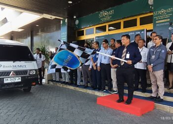 Bank Sumut Pematangsiantar Ikut BI Pematangsiantar Kick Off “SERAMBI"