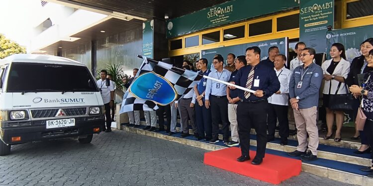 Bank Sumut Pematangsiantar Ikut BI Pematangsiantar Kick Off “SERAMBI"