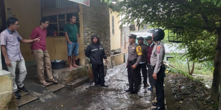 Polsek Siantar Utara Tindak Lanjuti Surat Pengaduan Masyarakat Jalan Damar Laut