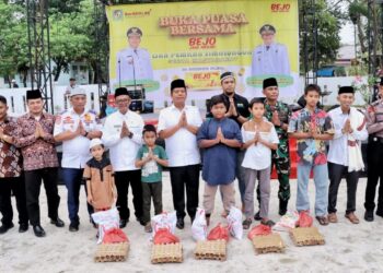 Bupati Simalungun Bersama Wakil Bupati Hadiri Buka Puasa Bersama di Kecamatan Bandar